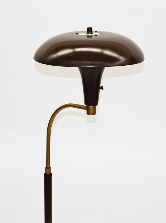 MCM FLYING SAUCER MODERNIST GOOSENECK