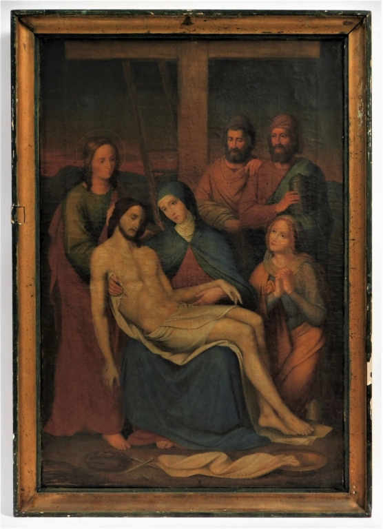 18C CONTINENTAL OLD MASTERS CRUCIFIXION