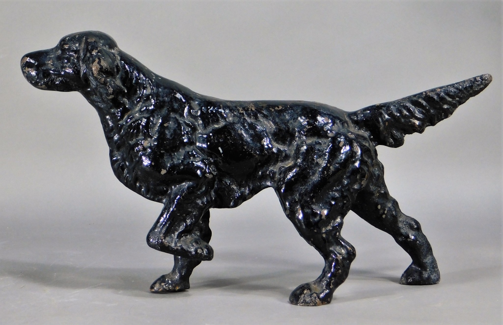 AMERICAN CAST IRON POINTER DOG 29c160