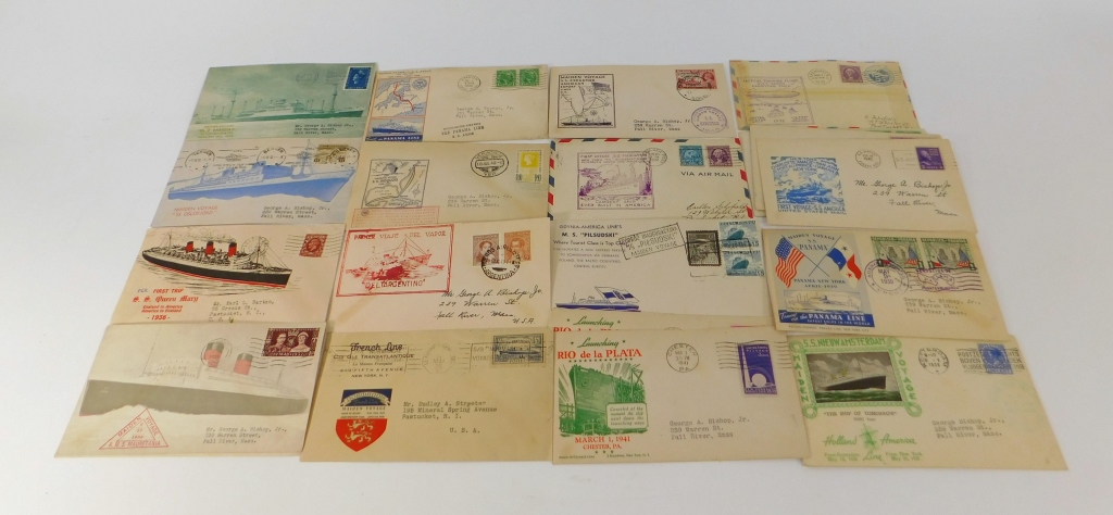 21PC FIRST DAY COVER MARITIME STAMP 29c1ae