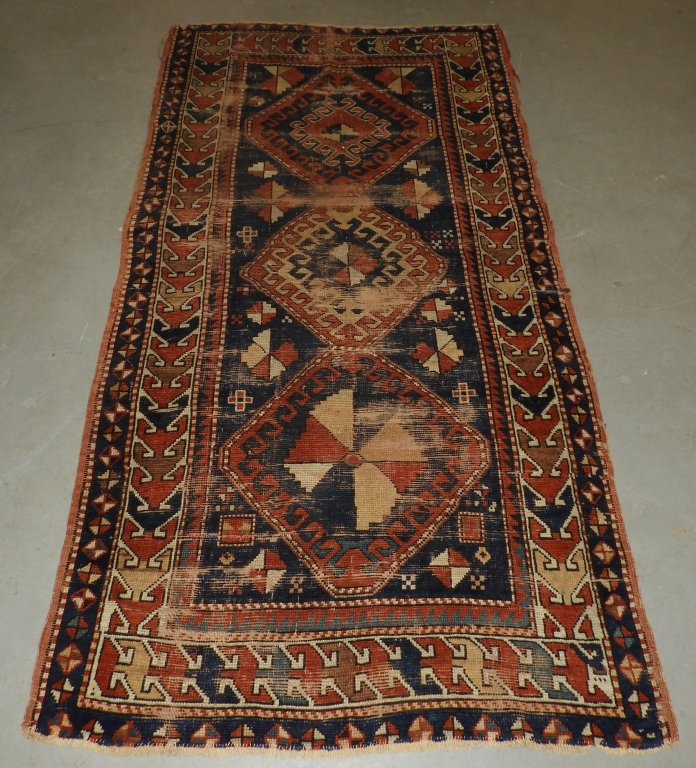 PERSIAN CAUCASIAN KAZAK WOOL CARPET