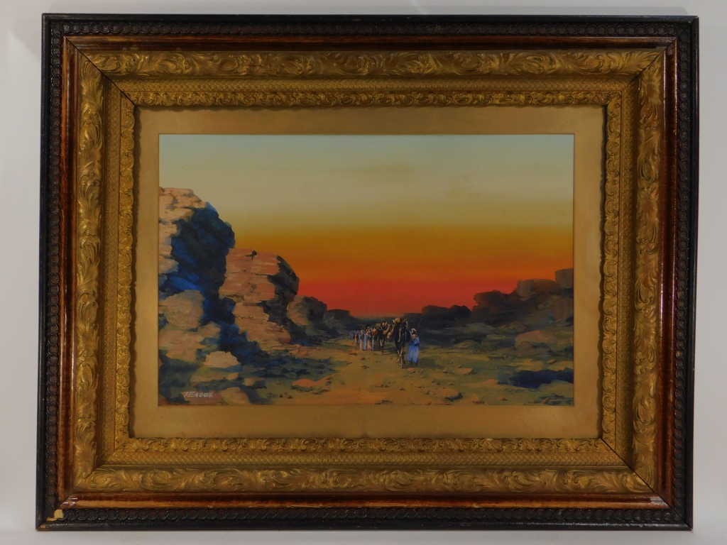 THOMAS EASON ORIENTALIST SUNSET