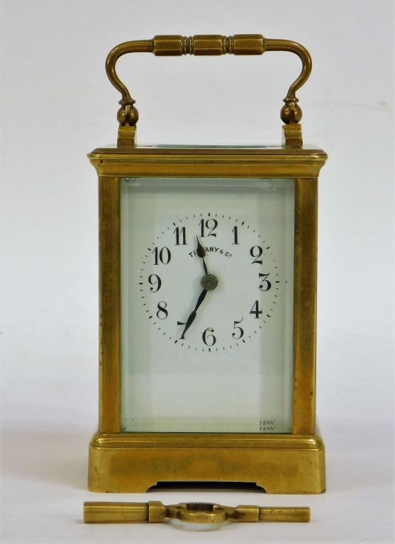 20C TIFFANY & CO. FRENCH BRASS CARRIAGE