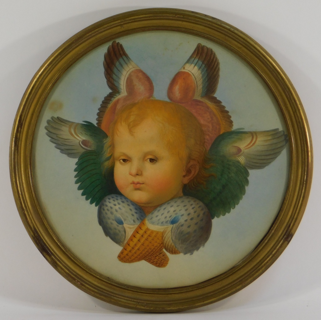 18C. RENAISSANCE REVIVAL WINGED