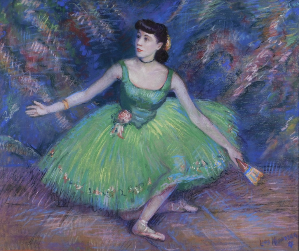 LOUIS KRONBERG IMPRESSIONIST BALLERINA 29c2cf