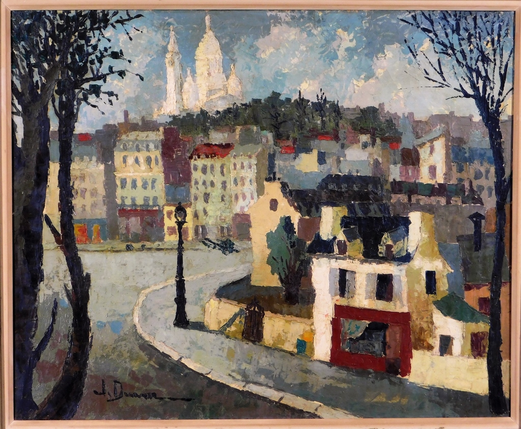 C.1940 FRENCH IMPRESSIONIST O/C