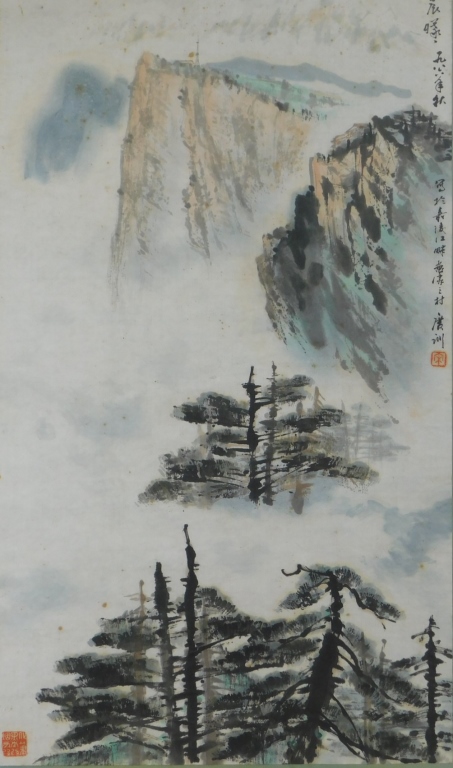 19C CHINESE MOUNTAIN LANDSCAPE 29c328