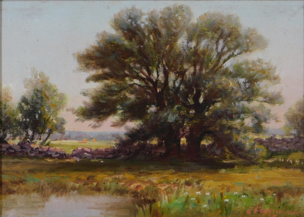 ELIZABETH FERGUSON O/C SUMMER LANDSCAPE