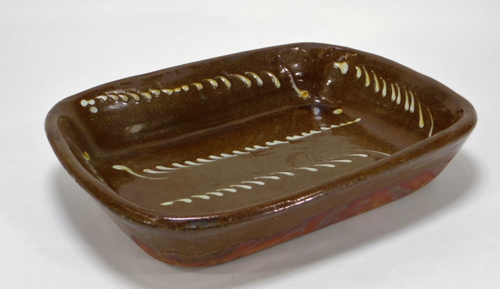 19C ENGLISH NORTH COUNTRY SLIP WARE