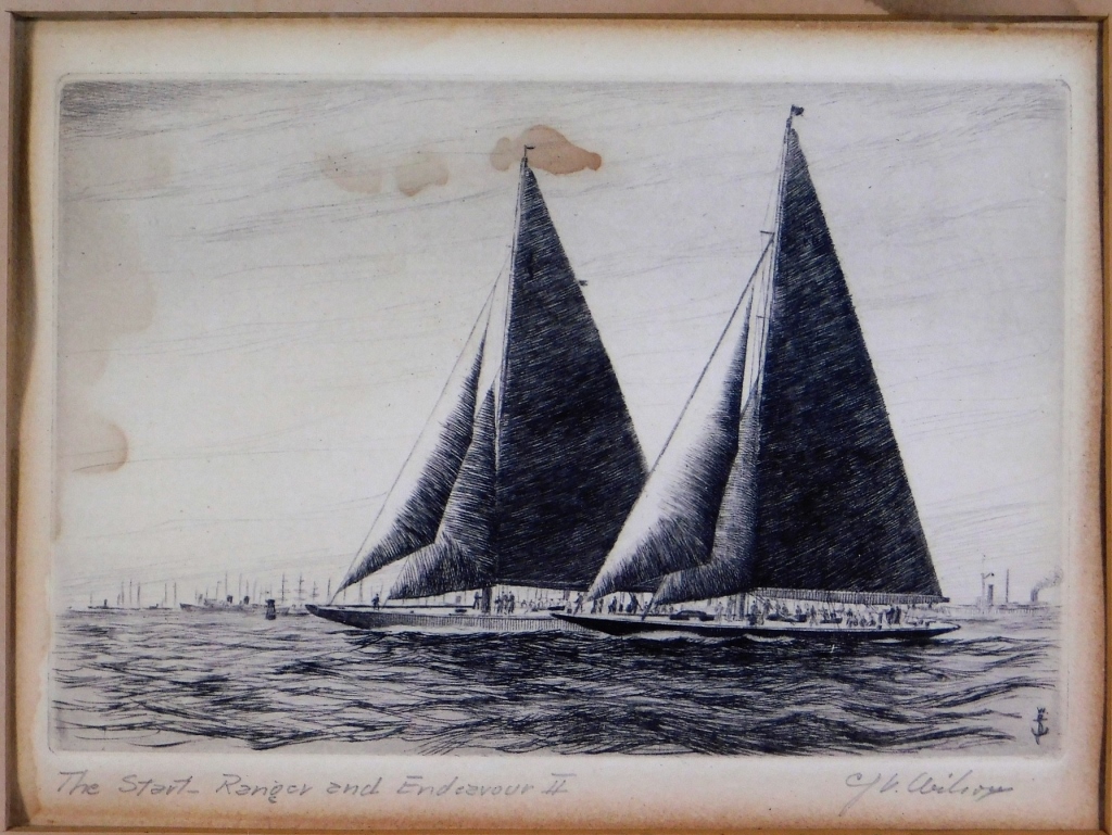 CHARLES J. A. WILSON SAILBOAT RACE