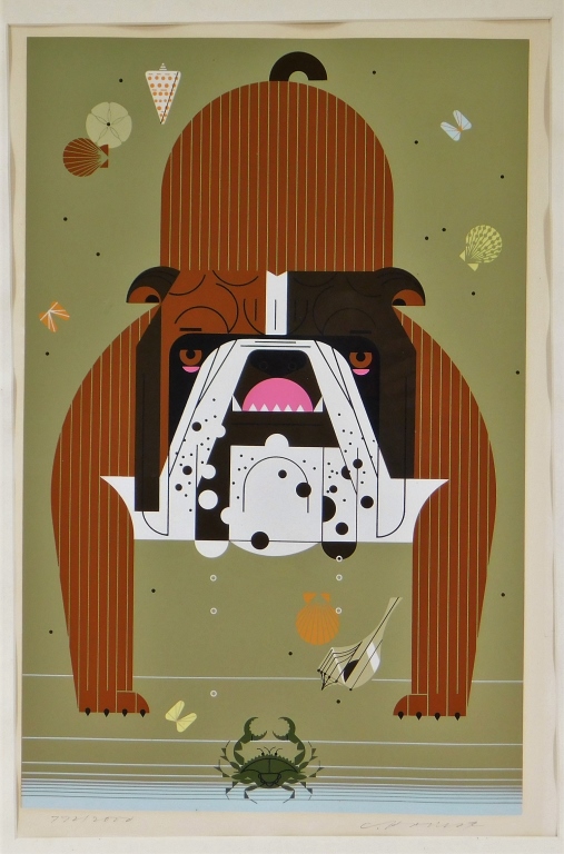 CHARLEY HARPER MODERNIST BULLDOG