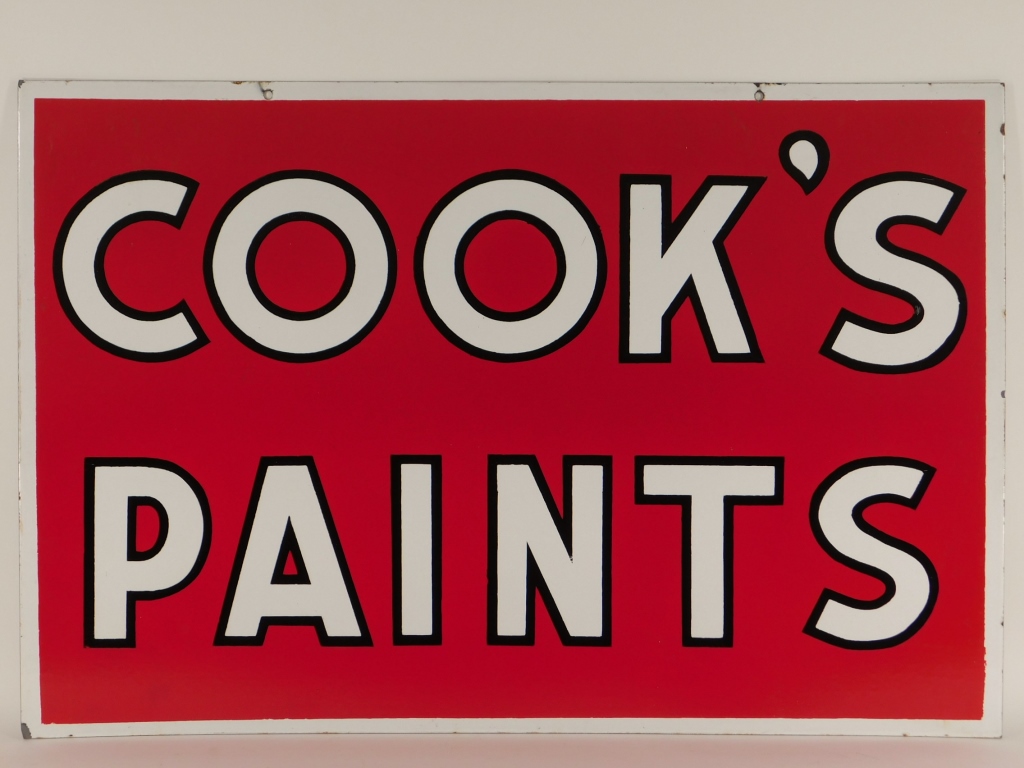 COOK S PAINTS DSP COUNTRY ADVERTISING 29c422