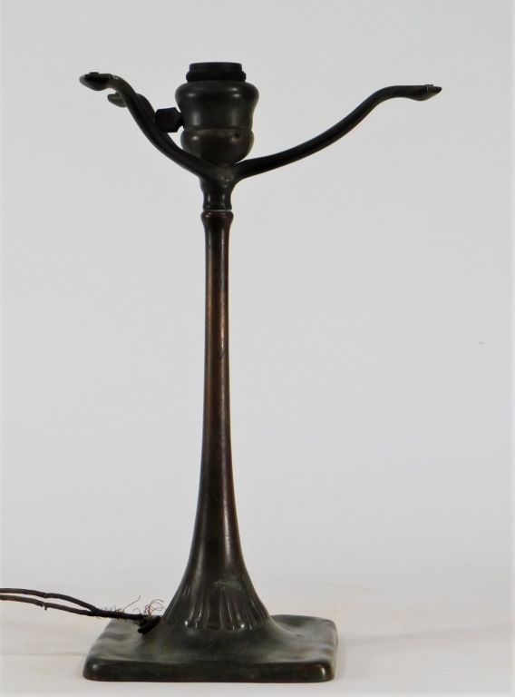 TIFFANY STUDIOS ART NOUVEAU BRONZE TABLE