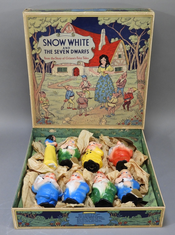 RARE DISNEY SNOW WHITE 7 DWARVES 29c551