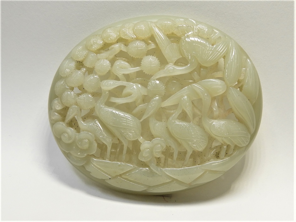 CHINESE QING DYNASTY CELADON WHITE 29c60f