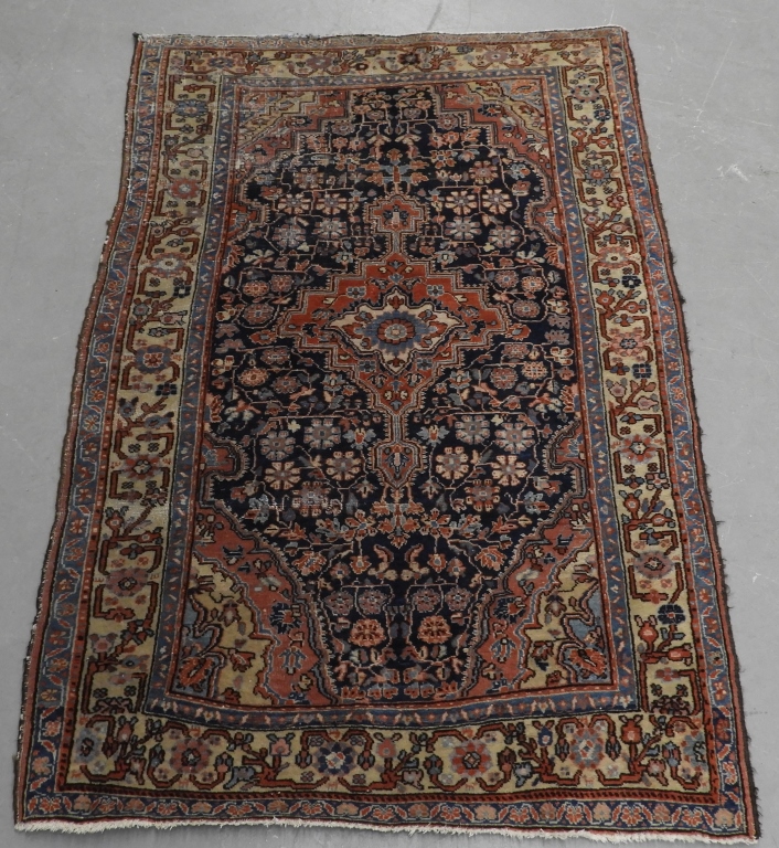 C 1930 ANTIQUE PERSIAN TABRIZ CARPET 29c641