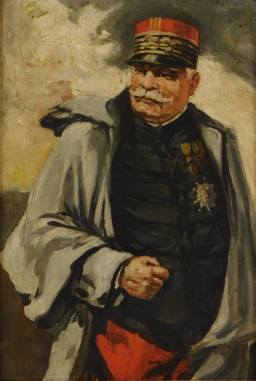 GEORGE LUKS PORTRAIT PAINTING OF