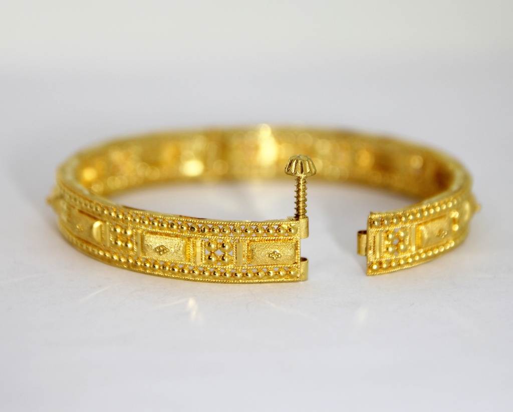 22K GOLD INDIAN MUGHAL STYLE HIGH