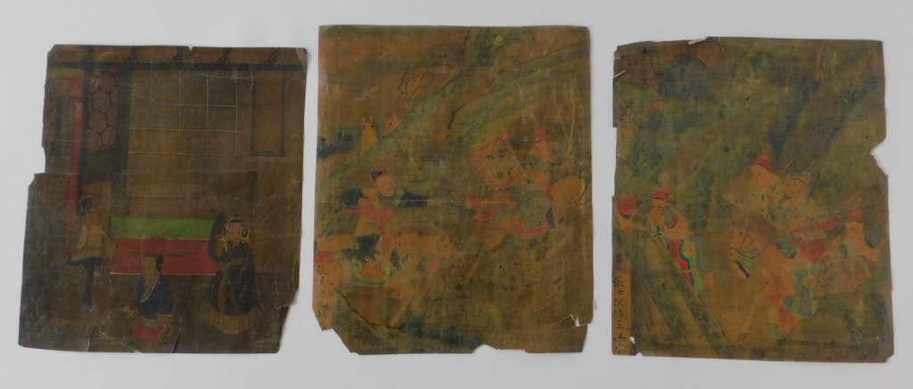 3 19C CHINESE O P PAINTINGS OF 29c6a1