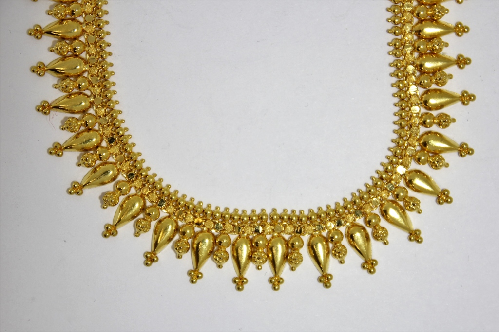 22K GOLD INDIAN MUGHAL STYLE BEADED 29c6b1