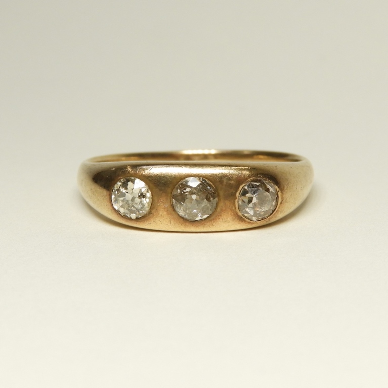 MODERNIST DESIGN 14K GOLD DIAMOND 29c6e2