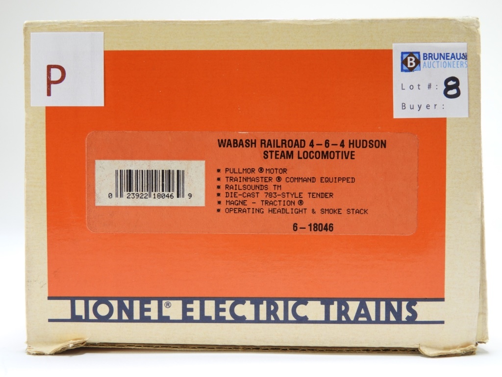 LIONEL WABASH RAILROAD 4 6 4 HUDSON 29c759