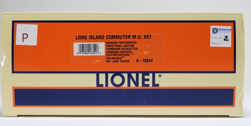 LIONEL LONG ISLAND COMMUTER M.U. TRAIN