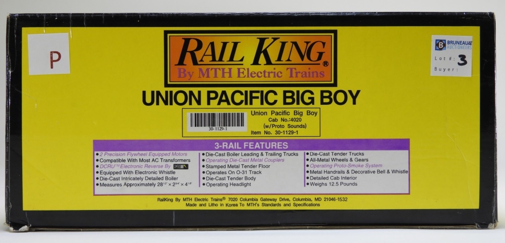 RAIL KING UNION PACIFIC BIG BOY