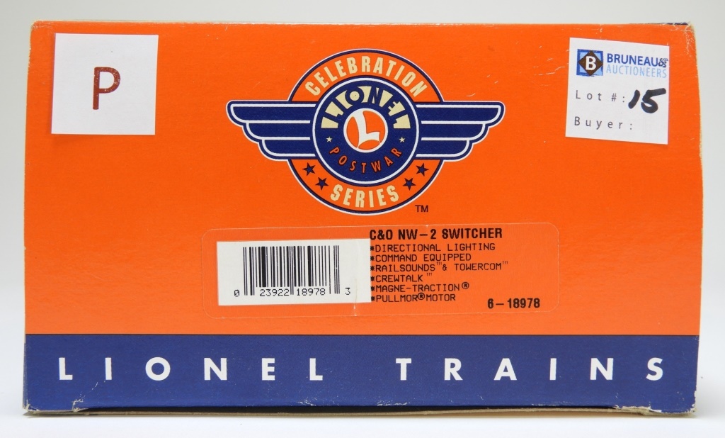 LIONEL C&O NW-2 SWITCHER ELECTRIC MODEL