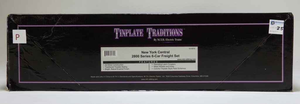 TINPLATE TRADITIONS NEW YORK CENTRAL