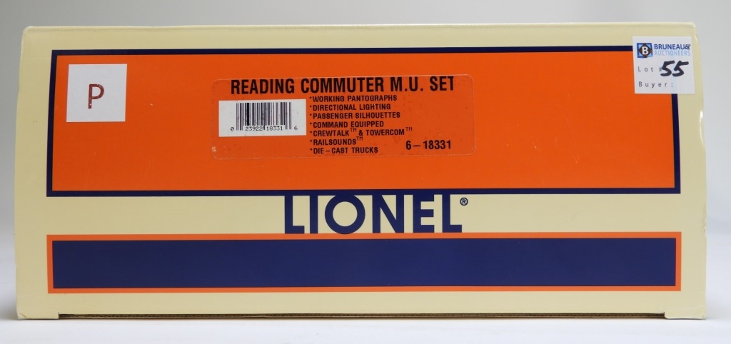 LIONEL READING COMMUTER M.U. ENGINE