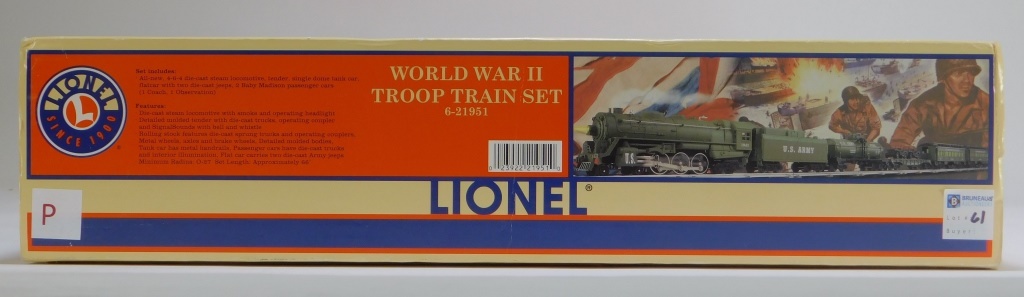 LIONEL WORLD WAR II U S ARMY TROOP 29c7ac