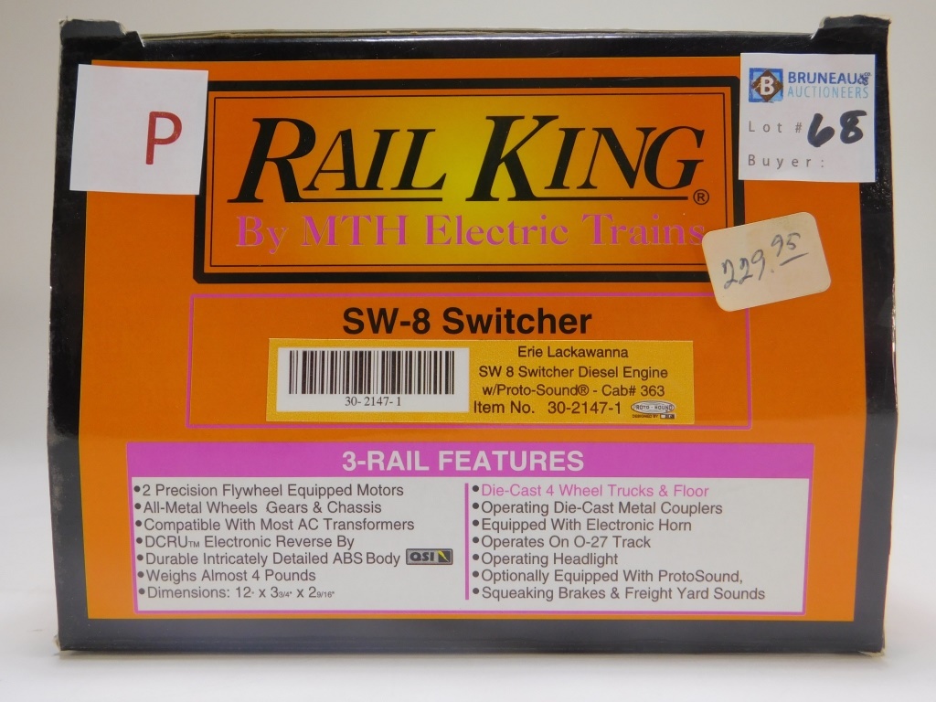 RAIL KING ERIE LACKAWANNA SWITCHER