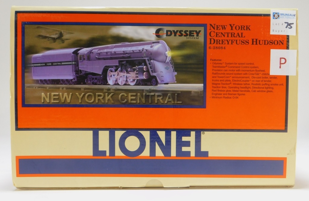 LIONEL NEW YORK CENTRAL DREYFUSS 29c7c5