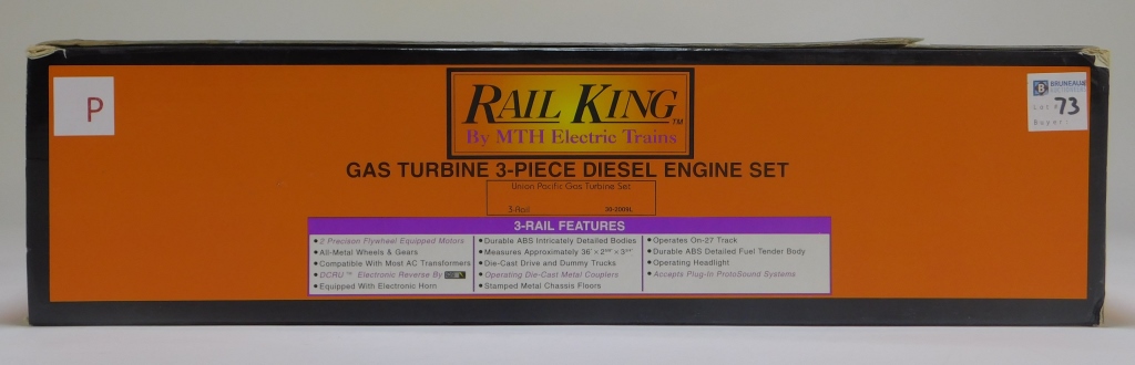RAIL KING UNION PACIFIC GAS TURBINE 29c7c1