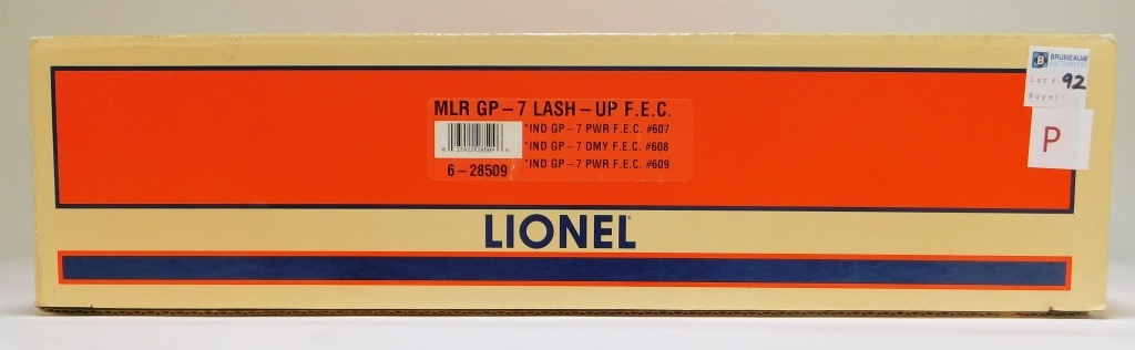 LIONEL MLR GP-7 LASH-UP FEC ENGINE TRAIN