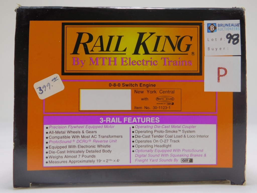 RAIL KING NEW YORK CENTRAL SWITCHER 29c7f2