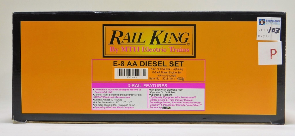 RAIL KING NEW YORK CENTRAL LIGHTNING