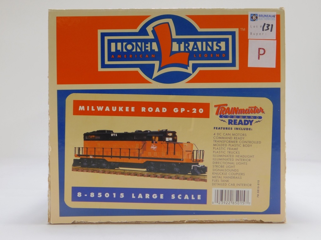 LIONEL LARGE SCALE MILWAUKEE ROAD