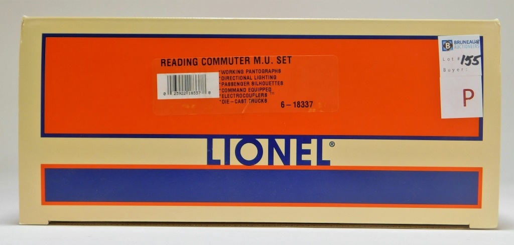 LIONEL READING COMMUTER O GAUGE 29c869