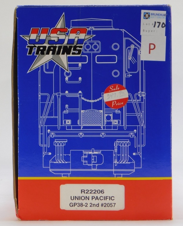 USA TRAINS UNION PACIFIC GP38-2