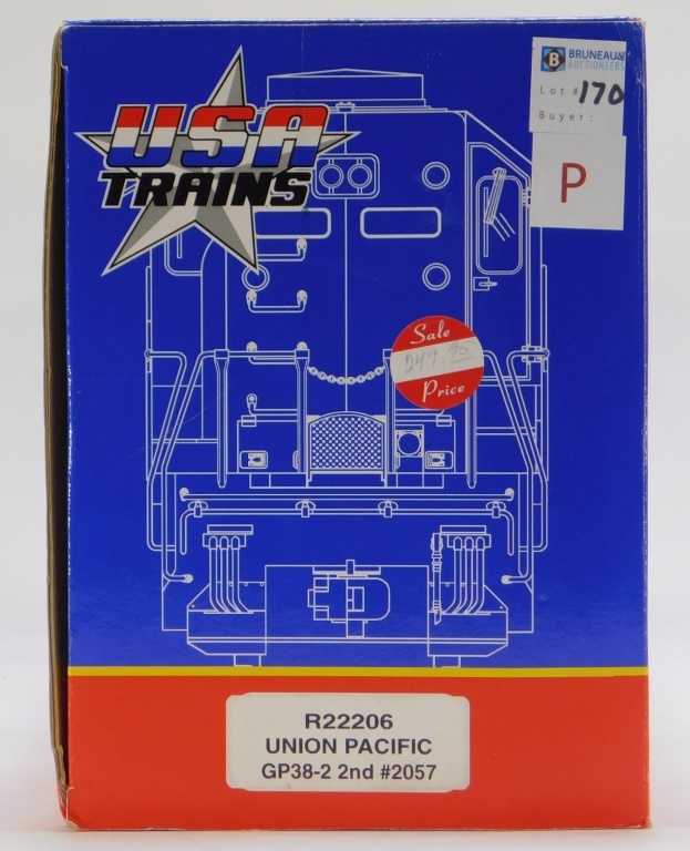 USA TRAINS UNION PACIFIC GP38-2 2ND