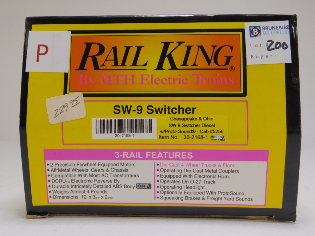 RAIL KING CHESAPEAKE OHIO SWITCHER 29c8bd