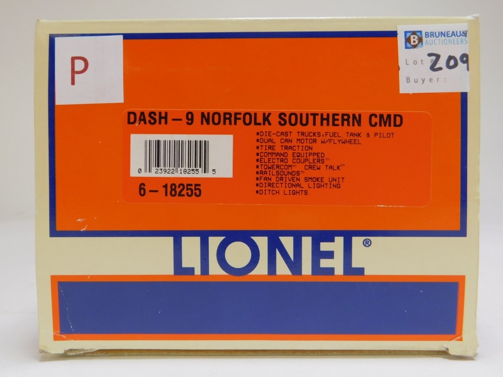 LIONEL DASH 9 NORFOLK SOUTHERN 29c8cf