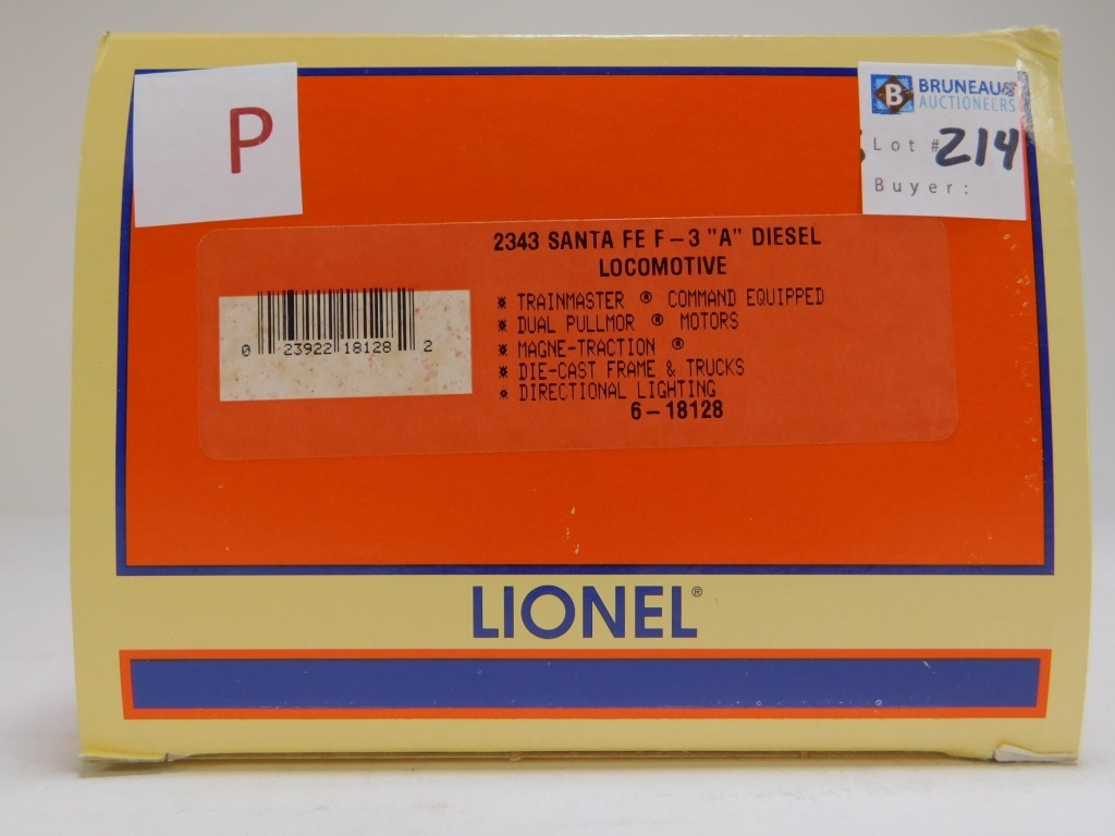 LIONEL 2343 SANT FE F-3A DIESEL