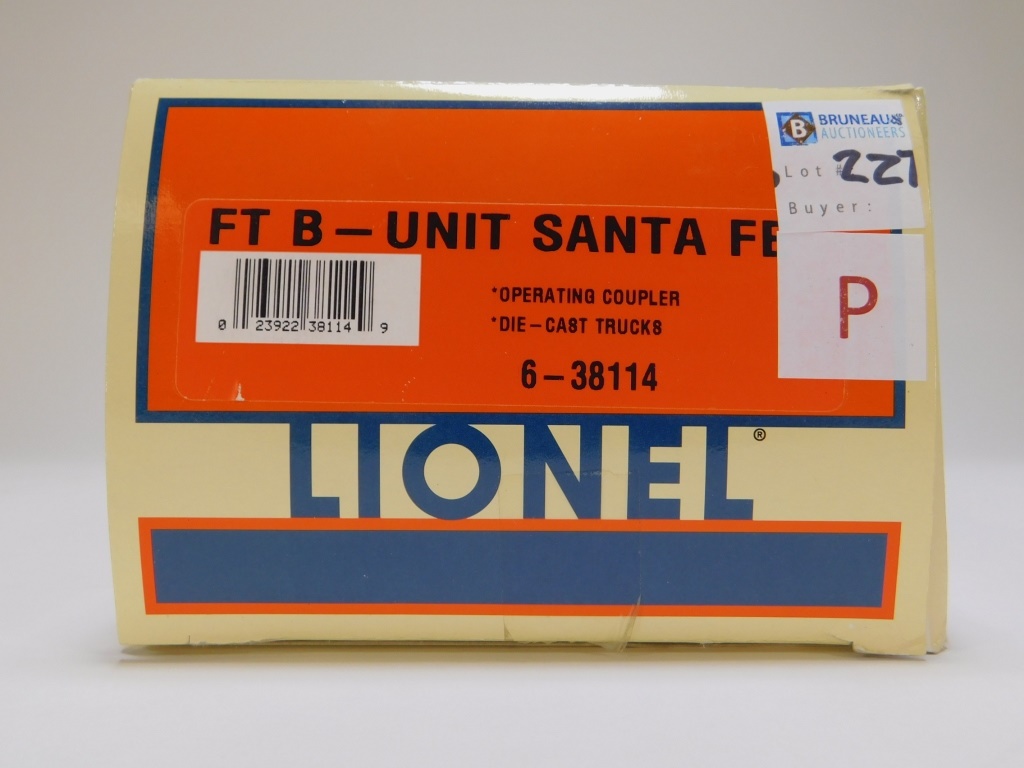 LIONEL SANTA FE FT B UNIT O GAUGE 29c8f3