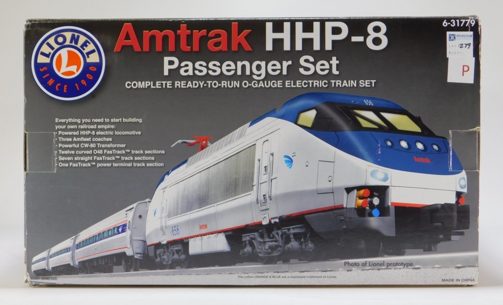 LIONEL AMTRAK HHP 8 PASSENGER O 29c956