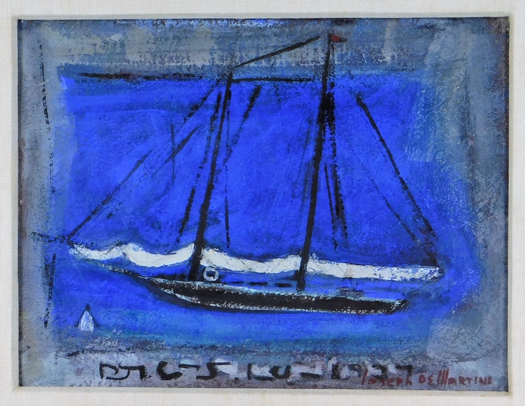 JOSEPH DE MARTINI MODERNIST SCHOONER 29c9e0