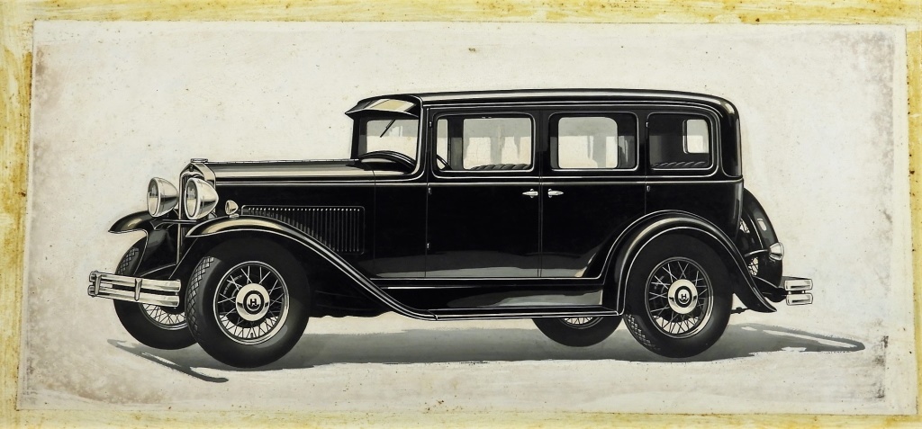 1929 HUPMOBILE SERIES A SEDAN PRODUCTION