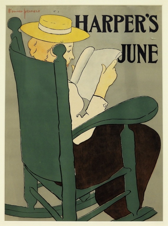 EDWARD PENFIELD HARPERS JUNE ART NOUVEAU